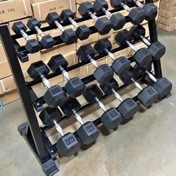 Huge Sale On Dumbbell Sets 5-50  With Racks & Much More Exercise Related Items.
