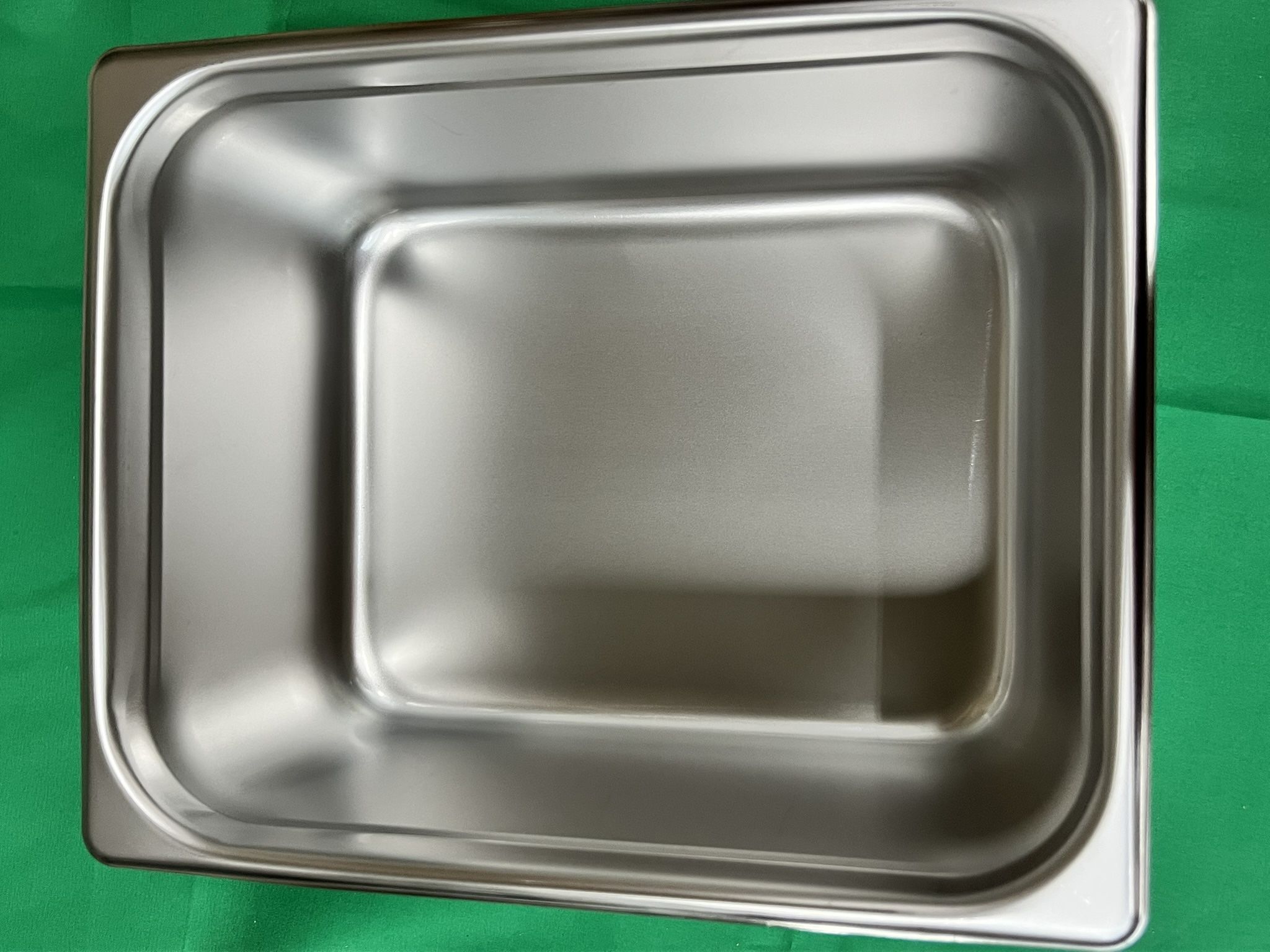 6" Stainless steel Steam Pan Half size