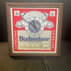 Budweiser Clock