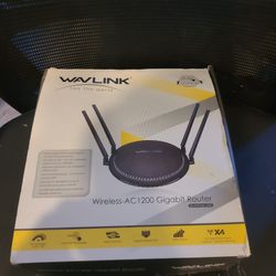 WavLink Wireless AC1200 Gigabit Router Open Box