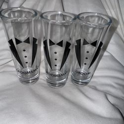 NEW Groom and Groomsmen Shot Glasses Set, Great for Bachelor Party or Gifts
