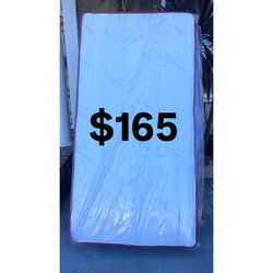 TWIN BAMBOO MATTRESS WITH BOX SPRING 