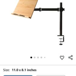 Wishacc Book Stand with Clamp