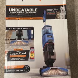 Shark CarpetXpert, Upright Carpet & Area Rug Cleaner for Pets, Deep Carpet Cleaning & Dirt & Grime Removal, Carpet Shampooer, Blue $110
