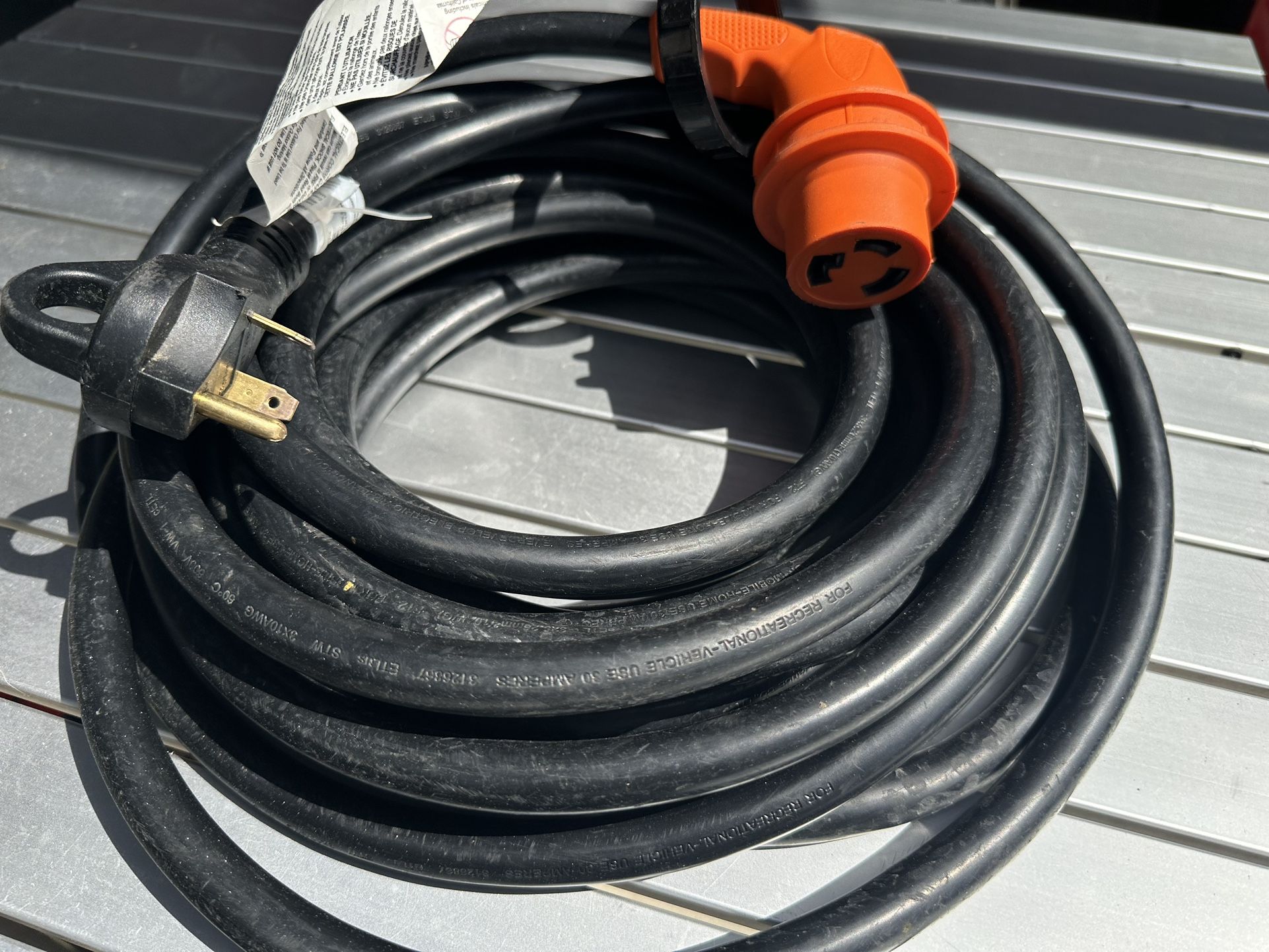 RV Power Cord, 30 Amp