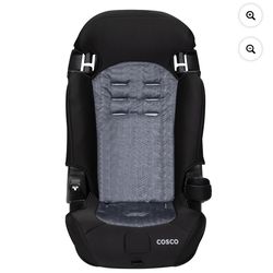 Cosco Kids Finale 2-in-1 Toddler Booster Car Seat, Fiberwave II, Black/Grey