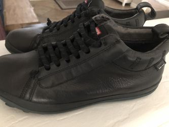 Men’s leather CAMPER brand boots. 9 1/2 size. Gore-Tex technology.