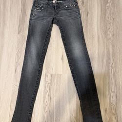 True Religion Jeans Slim Straight Low Rise 25 