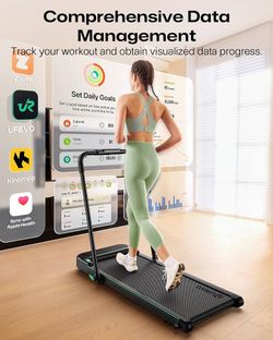 UREVO Strol 2E Smart 2-in-1 Folding Treadmill,