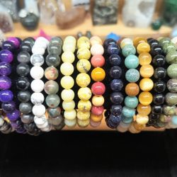 Wholesale Crystal Stretch Bead Bracelet Bundle