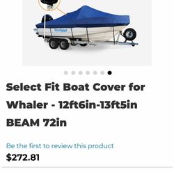 Boat Cover (for Boat 12.5-13.5’)