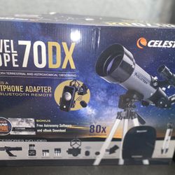 Celeste on(Travel Scope 70 DX) 