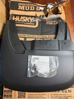 Husky Liners Custom-Molded Rear Mud Guard Dodge Ram Dually
