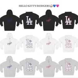 Hello Kitty/Dodgers Hoodie