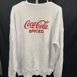 Coca-Cola Spiced Promo Crewneck Sweatshirt - L - Rare