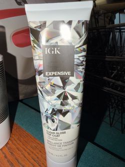 IGK Expensive Clear Gloss Top Coat 2 available