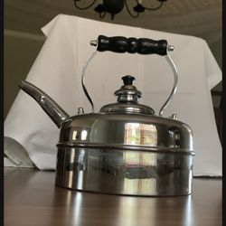 Made in England Stainless Steel Tea Kettle 