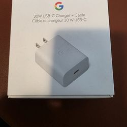 30W USB-C Fast Charger and Cable 
