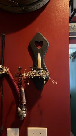 Wooden Candle Holder