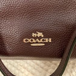 Coach Purse Pebble Leather. Brand New