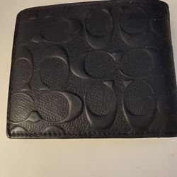 Coach Bi Fold Wallet Mens
