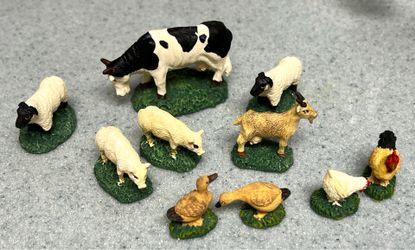 Resin Farm Animal Set