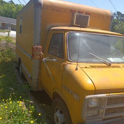 Moving Truck Or Food Truck