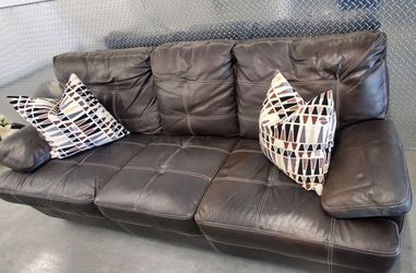 Genuine LEATHER SOFA