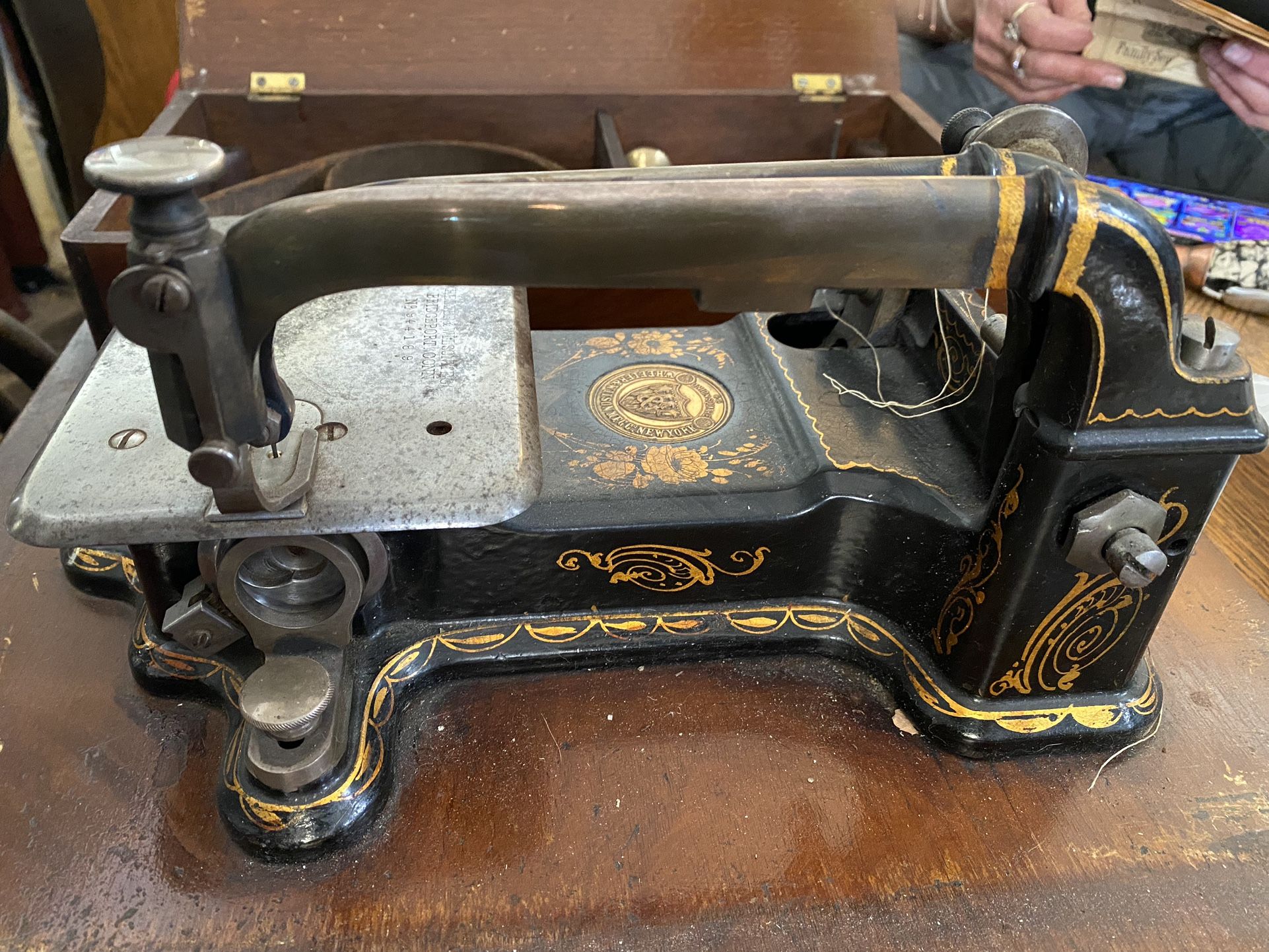 Wheeler And Wilson Band Driven Sewing Machine