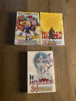 HunterxHunter (HxH) Manga! Volume 28, 29 and 34