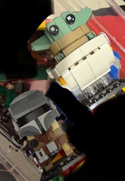 LEGO BrickHeadz The Mandalorian & The Child Set