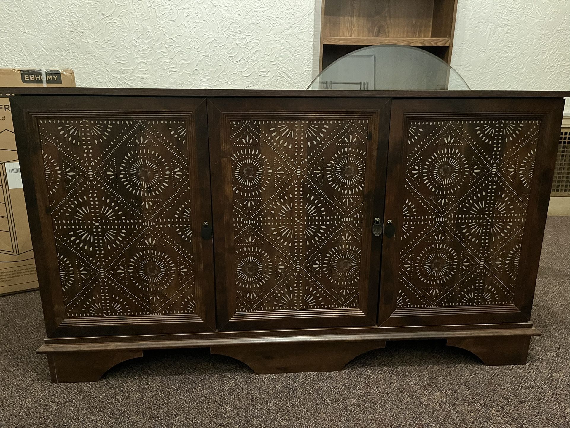 Beautiful Wooden Cabinet 59 Wide X 31.5 High X 15 Depth
