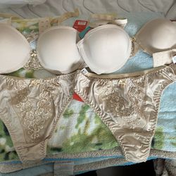 Beige Panty And Bra Set for Sale in Los Angeles, CA - OfferUp