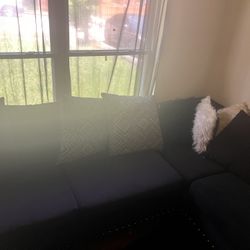 Black Sectional 