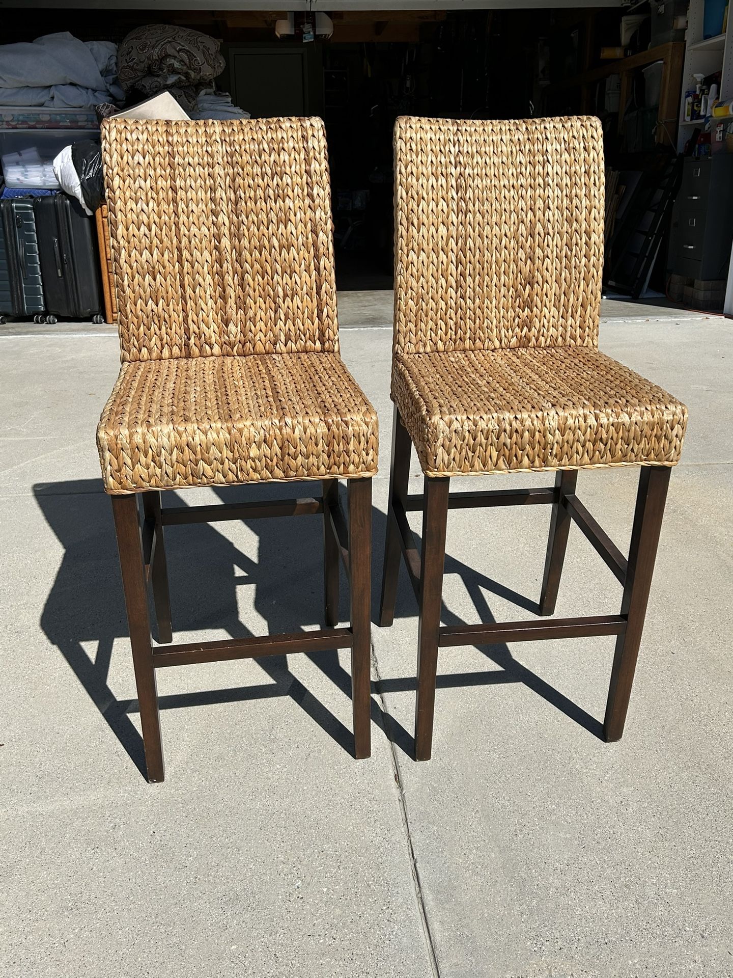 Rattan Bar Stools
