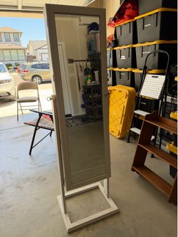 Jewelry Cabinet Armoire, free standing