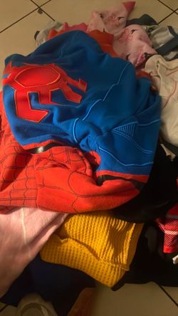 7$ big bag of kids clothes from sizes 5-7