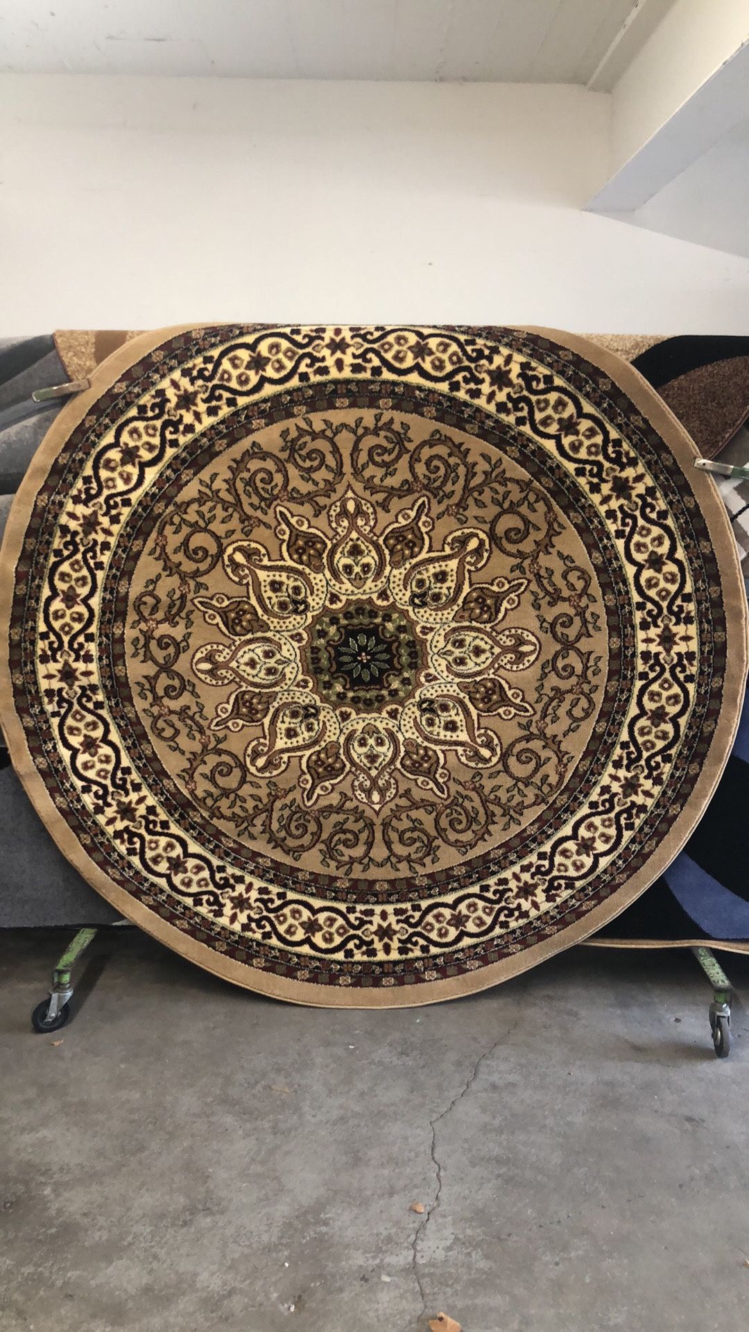 6 1/2 x 6 1/2 round area rug Turkish made very good quality,All Products : American Fashion Style Bags On Sale