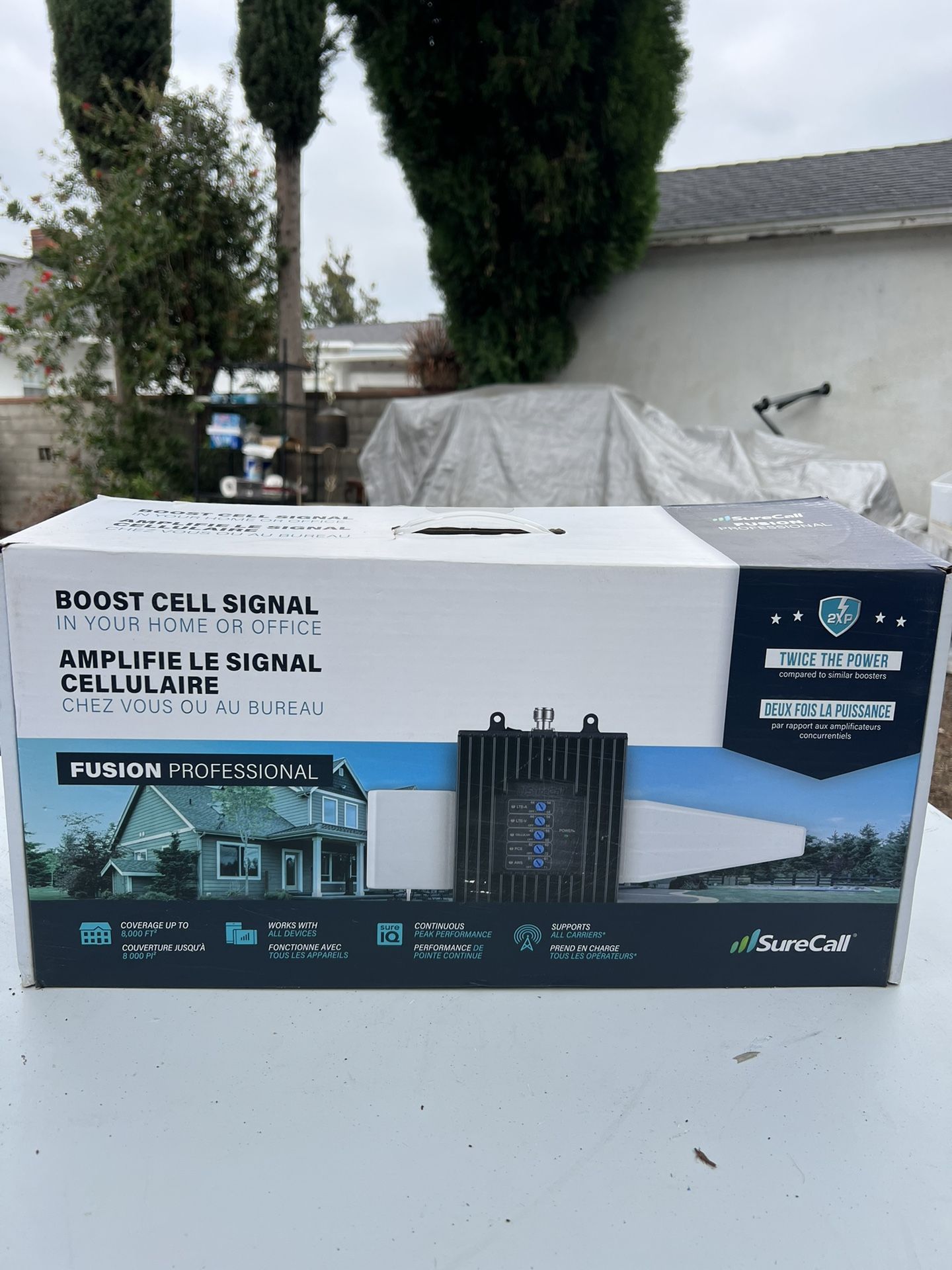 SureCall Fusion Professional Cell Phone Signal Booster up to 8000 sq ft