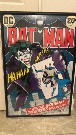 Batman Poster Framed