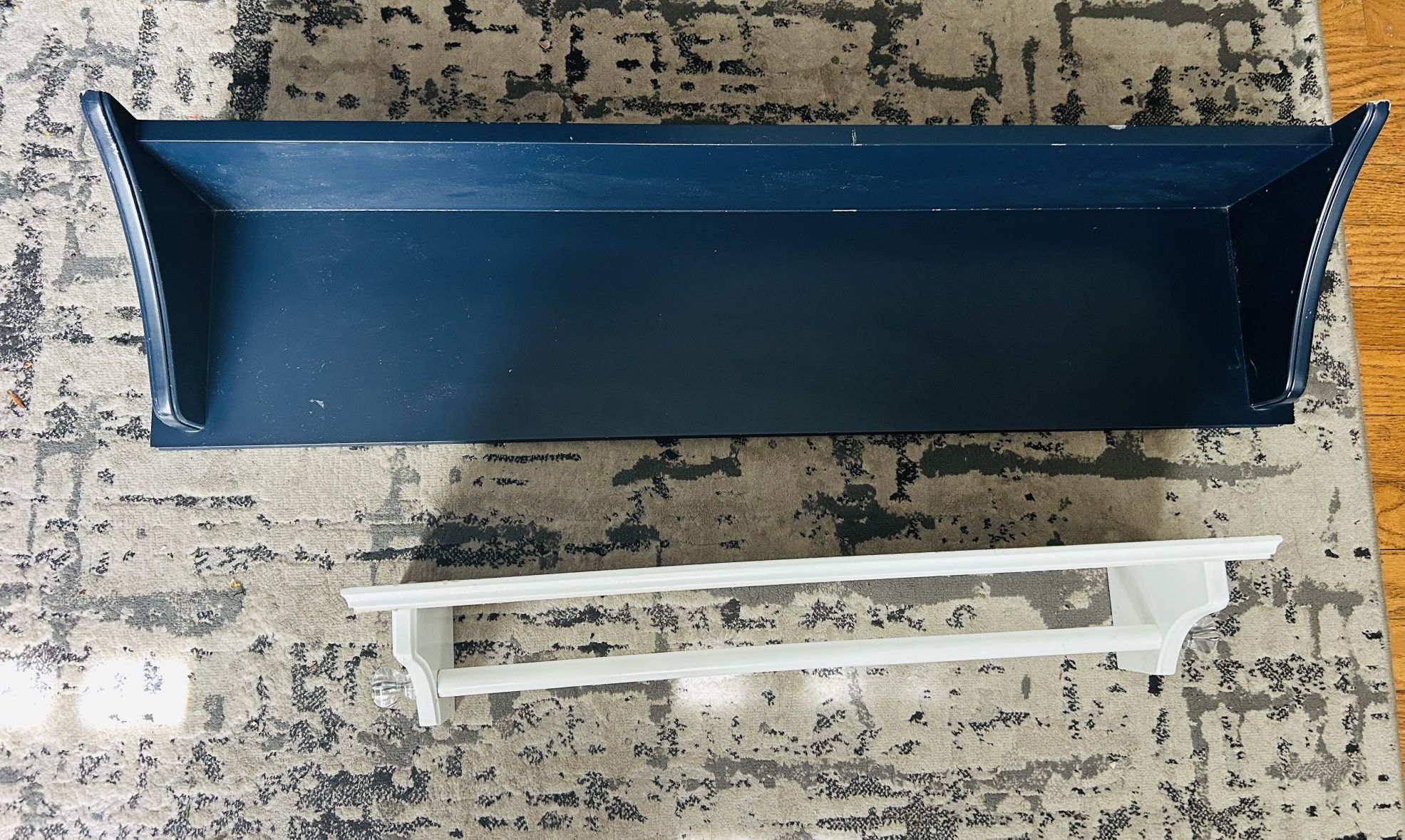 2 Shelves for Books, Displaying, Organizing and Bathroom