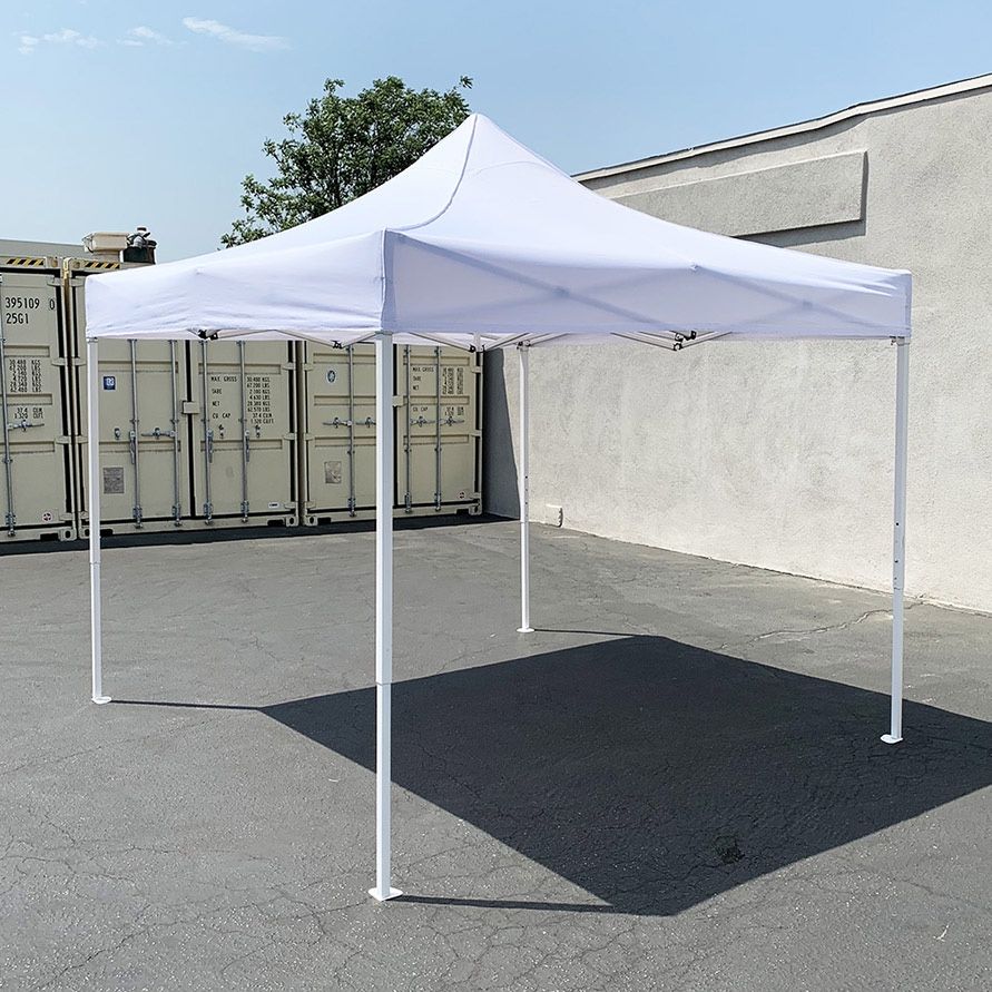 (New) $90 Easy Popup 10x10 FT Heavy Duty Canopy Instant Shades, 4 Colors