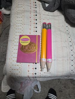 Clueless Notebook & Big Ahh Pencils