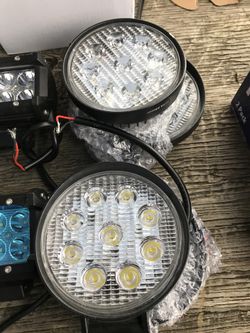 35$ pair of round leds!