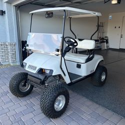 Lifted Golf Cart
