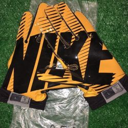 Rare Nike Vapor Jet 2.0 Gloves in yellow and Black with 4 more pairs