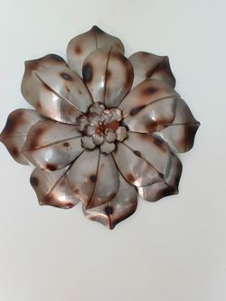 Metal Flower Wall Art Decor