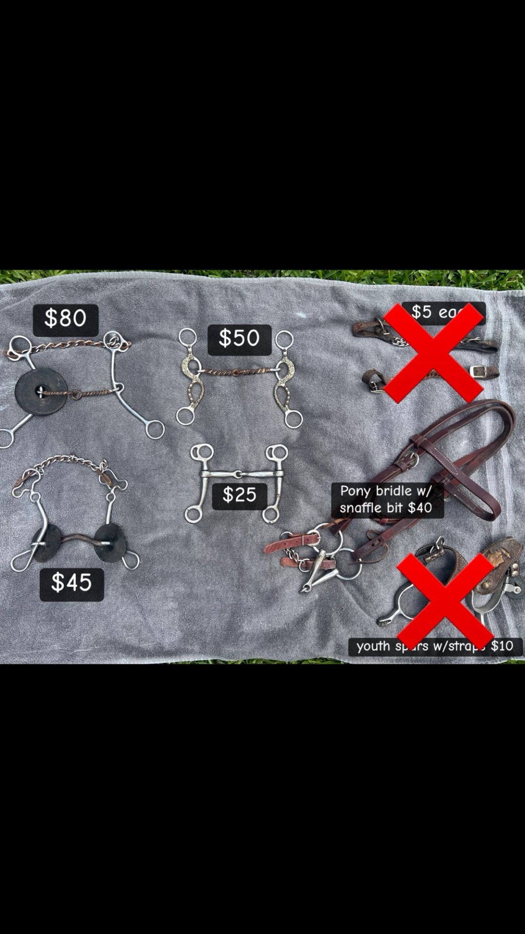 Horse Bits For Sale!