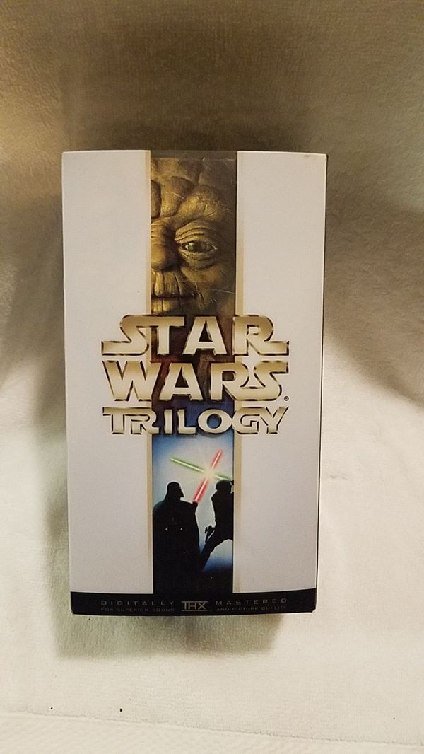 star wars trilogy vcr set