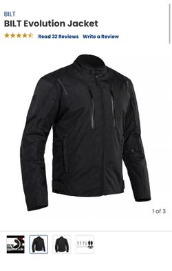 Motorcycle Jacket XL- BILT